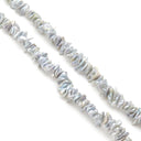 山本真理 MARI YAMAMOTO パールネックレス パールホワイトXグレー パール K14WG ネックレス シルバー金具 真珠 1粒 ケシパール