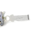 山本真理 MARI YAMAMOTO パールネックレス パールホワイトXグレー パール K14WG ネックレス シルバー金具 真珠 1粒 ケシパール