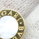 ブルガリ BVLGARI ブルガリブルガリ イエローゴールド K18YG マザーオブパール ピアス 18K 750 18金 シェル