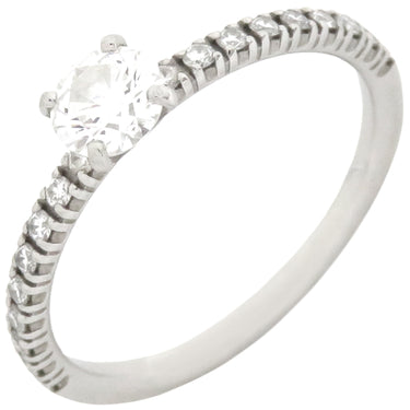 カルティエ Cartier エタンセル ドゥ カルティエ ソリテールリング ハーフエタニティ CRN4744300 プラチナシルバー Pt950 ダイヤモンド #45(JP5) リング 指輪 1P 5号