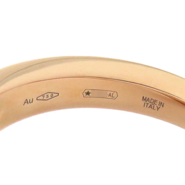 ブルガリ BVLGARI セルペンティ セドゥットーリ ダブルヘッド リング 358109 ピンクゴールド K18PG ダイヤモンド ルベライト リング 指輪 750AU スネーク 10号