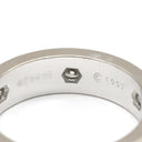 カルティエ Cartier ラブリング フルダイヤ ホワイトゴールド K18WG ダイヤモンド #57(JP17) リング 指輪 LOVE Ring Au750 18K 18金 6石 6P 6粒 17号