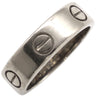 カルティエ Cartier ラブリング B4084700 ホワイトゴールド K18WG #52(JP12) リング 指輪 LOVE Ring 750 18K WG 18金 12号