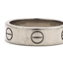 カルティエ Cartier ラブリング B4084700 ホワイトゴールド K18WG #52(JP12) リング 指輪 LOVE Ring 750 18K WG 18金 12号