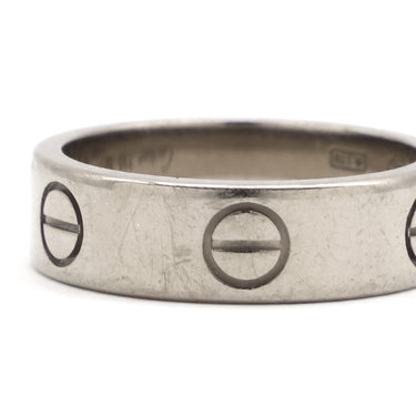カルティエ Cartier ラブリング B4084700 ホワイトゴールド K18WG #52(JP12) リング 指輪 LOVE Ring 750 18K WG 18金 12号