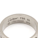 カルティエ Cartier ラブリング B4084700 ホワイトゴールド K18WG #52(JP12) リング 指輪 LOVE Ring 750 18K WG 18金 12号