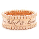 ヴァンクリーフアーペル Van Cleef & Arpels ペルレ シニアチュール VCARN32455 ピンクゴールド K18PG #55(JP15) リング 指輪 750PG 18金 14.5号
