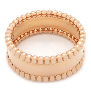 ヴァンクリーフアーペル Van Cleef & Arpels ペルレ シニアチュール VCARN32455 ピンクゴールド K18PG #55(JP15) リング 指輪 750PG 18金 14.5号