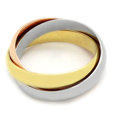 カルティエ Cartier トリニティ クラシック ホワイトゴールドXイエローゴールドXピンクゴールド K18WG K18YG K18PG #51(JP11) リング 指輪 3連 3カラー 9.5号