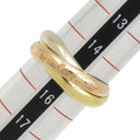カルティエ Cartier トリニティ クラシック ホワイトゴールドXイエローゴールドXピンクゴールド K18WG K18YG K18PG #56(JP16) リング 指輪 3連 3カラー 15号