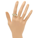 カルティエ Cartier トリニティ6連 ダイヤ ホワイトゴールドXイエローゴールドXピンクゴールド K18WG K18YG K18PG ダイヤモンド #49(JP9) リング 指輪 15石 3カラー 10号