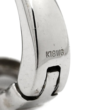 ノンブランド NON BRAND ダイヤモンド ホワイトゴールド K18WG ダイヤモンド イヤリング クリップ