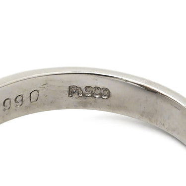 ノンブランド NON BRAND オパール ダイヤリング プラチナシルバー Pt900 オパール ダイヤモンド リング 指輪 11.5号