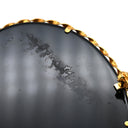 ノンブランド NON BRAND カメオ イエローゴールド K18YG メノウ ブローチ 彫刻 ペンダントトップ