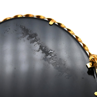 ノンブランド NON BRAND カメオ イエローゴールド K18YG メノウ ブローチ 彫刻 ペンダントトップ