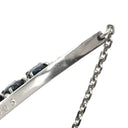 ノンブランド NON BRAND サファイア ダイヤ ペンダント プラチナシルバー Pt900 サファイア ダイヤモンド Pt850(チェーン) ネックレス