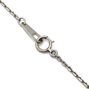 ノンブランド NON BRAND サファイア ダイヤ ペンダント プラチナシルバー Pt900 サファイア ダイヤモンド Pt850(チェーン) ネックレス