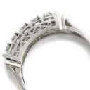 ノンブランド NON BRAND ダイヤリング プラチナシルバー Pt900 ダイヤモンド リング 指輪 5P 5粒 一文字 8.5号