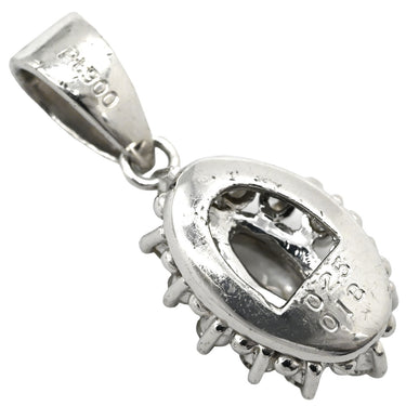 ノンブランド NON BRAND ダイヤ プラチナシルバー Pt900 ダイヤモンド ペンダントトップ マーキスカット