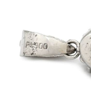 ノンブランド NON BRAND ダイヤ プラチナシルバー Pt900 ダイヤモンド ペンダントトップ マーキスカット