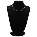 ノンブランド NON BRAND サファイア ダイヤ チェーン イエローゴールド K18YG サファイア ダイヤモンド ネックレス 750 18K