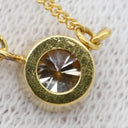 ノンブランド NON BRAND ダイヤペンダント イエローゴールド K18YG ダイヤモンド ネックレス 750 18K 1P 1粒