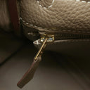 エルメス HERMES ケリー28 内縫い エトゥープ トゴ 2WAYバッグ ゴールド金具 グレージュ ショルダー