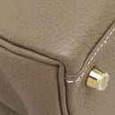 エルメス HERMES ケリー28 内縫い エトゥープ トゴ 2WAYバッグ ゴールド金具 グレージュ ショルダー