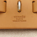 エルメス HERMES エールバッグ アドPM ナチュラル ヴァッシュハンター トワルアッシュ 2WAYバッグ シルバー金具 リュック バックパック 鍵1本欠品