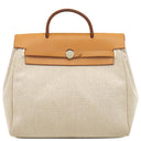 エルメス HERMES エールバッグ アドPM ナチュラル ヴァッシュハンター トワルアッシュ 2WAYバッグ シルバー金具 リュック バックパック 鍵1本欠品