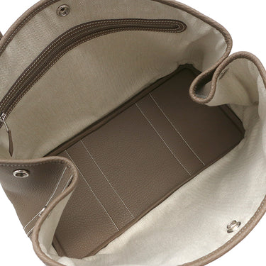 エルメス HERMES ガーデンパーティーPM エトゥープ ネゴンダ トートバッグ シルバー金具 グレージュ
