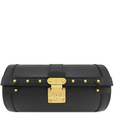 ルイヴィトン LOUIS VUITTON パピヨン トランクバッグ M58655 ノワール エピレザー ショルダーバッグ ゴールド金具 黒 チェーンストラップ欠品