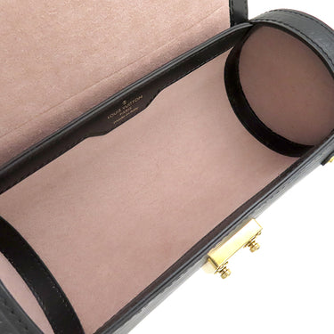 ルイヴィトン LOUIS VUITTON パピヨン トランクバッグ M58655 ノワール エピレザー ショルダーバッグ ゴールド金具 黒 チェーンストラップ欠品