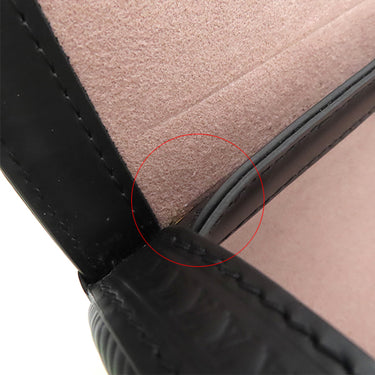 ルイヴィトン LOUIS VUITTON パピヨン トランクバッグ M58655 ノワール エピレザー ショルダーバッグ ゴールド金具 黒 チェーンストラップ欠品