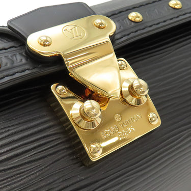 ルイヴィトン LOUIS VUITTON パピヨン トランクバッグ M58655 ノワール エピレザー ショルダーバッグ ゴールド金具 黒 チェーンストラップ欠品
