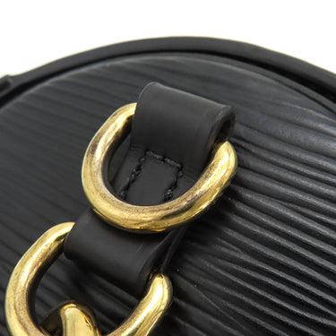 ルイヴィトン LOUIS VUITTON パピヨン トランクバッグ M58655 ノワール エピレザー ショルダーバッグ ゴールド金具 黒 チェーンストラップ欠品