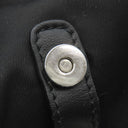 プラダ PRADA Re-Nylon バックパック 1BZ677 ブラック ナイロン リュック・デイパック シルバー金具 黒 TESSUTO VITELO 三角ロゴプレート