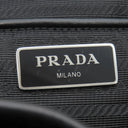 プラダ PRADA Re-Nylon バックパック 1BZ677 ブラック ナイロン リュック・デイパック シルバー金具 黒 TESSUTO VITELO 三角ロゴプレート