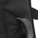 プラダ PRADA Re-Nylon バックパック 1BZ677 ブラック ナイロン リュック・デイパック シルバー金具 黒 TESSUTO VITELO 三角ロゴプレート