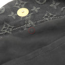 ルイヴィトン LOUIS VUITTON デイリー PM M40494 ブラック モノグラムデニム ショルダーバッグ ゴールド金具 黒