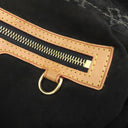 ルイヴィトン LOUIS VUITTON デイリー PM M40494 ブラック モノグラムデニム ショルダーバッグ ゴールド金具 黒