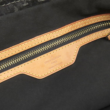 ルイヴィトン LOUIS VUITTON デイリー PM M40494 ブラック モノグラムデニム ショルダーバッグ ゴールド金具 黒