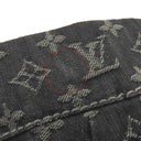 ルイヴィトン LOUIS VUITTON デイリー PM M40494 ブラック モノグラムデニム ショルダーバッグ ゴールド金具 黒