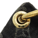 ルイヴィトン LOUIS VUITTON デイリー PM M40494 ブラック モノグラムデニム ショルダーバッグ ゴールド金具 黒