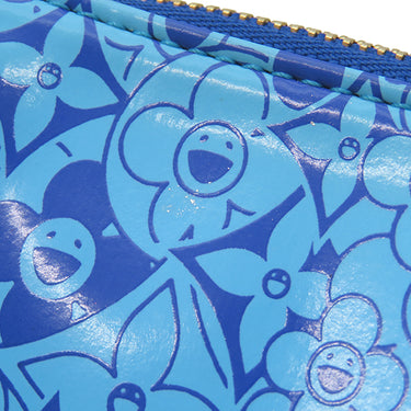 ルイヴィトン LOUIS VUITTON ポシェット コスミック M93167 ブルー PVC アクセサリーポーチ ゴールド金具 村上隆 ポーチ ハンドバッグ