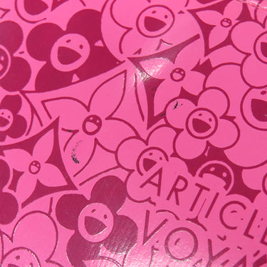 ルイヴィトン LOUIS VUITTON ポシェット コスミック M93166 ローズ PVC アクセサリーポーチ ゴールド金具 村上隆 ポーチ ハンドバッグ