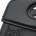 グッチ GUCCI GGマトラッセ トップハンドル 723776 ブラック レザー ナイロン 2WAYバッグ シルバー金具 黒