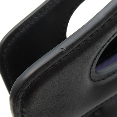 グッチ GUCCI GGマトラッセ トップハンドル 723776 ブラック レザー ナイロン 2WAYバッグ シルバー金具 黒