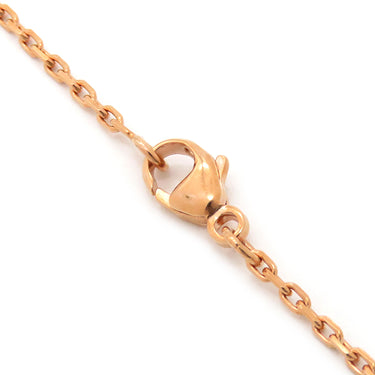 エルメス HERMES ポップアッシュ ミニ ペンダント グリーン×ピンクゴールド GP ラッカー ネックレス ローズゴールド金具 Hモチーフ PG RG