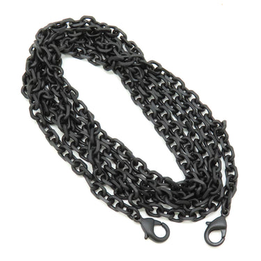 クリスチャン・ディオール Christian Dior サドル ナノ ブラック レザー チェーンウォレット マットブラック金具 黒 チェーンショルダー ポーチ